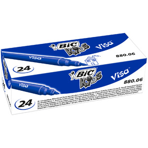 BIC VISA 880 FEUTRE BLEU FONCÉ