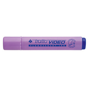 SURLIGNEUR TRATTO VIDEO FLUO VIOLET Pte biseautée
