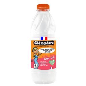 CLÉOPATRE COLLE TRANSPARENTE FLACON 1KG