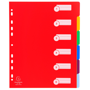 INTERCALAIRES MAXI POLYPRO 6 POSITIONS