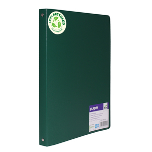 ECO-GREEN CLASSEUR PP RECYCLÉ 32X25 D20 COLORIS VERT