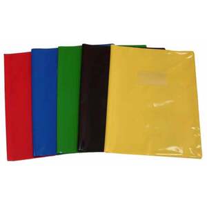 Paquet de 10 PROTEGE-CAHIERS 24x32 OPAQ STD rouge 18/00é