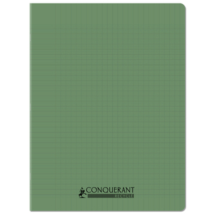 CAHIER PP RECYCLÉ 24X32 96P SÉYÈS VERT