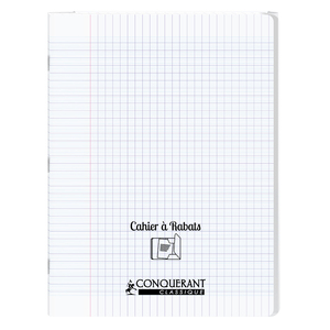 CAHIER À RABATS PP 24X32 48P SÉYÈS INCOLORE