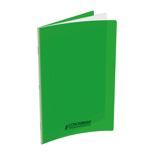 CAHIER PP VERT 24X32 60P SÉYÈS 90G PIQURE