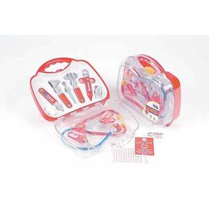 MALLETTE DOCTEUR transparente avec accessoires  Plastique