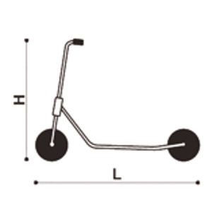 GRANDE TROTTINETTE AVEC FREINS