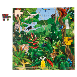 PUZZLE LES ZONES MENACÉES : LA FORÊT TROPICALE