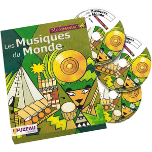 MUSIQUE DU MONDE - LIVRE + 3 CD