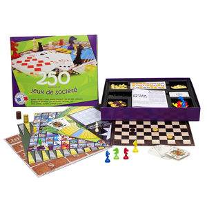 COFFRET 250 JEUX DE SOCIÉTÉ