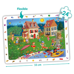 PUZZLES COOPERATIFS LA VILLE LOT DE 4