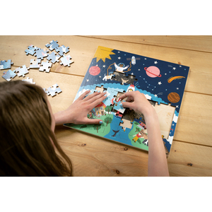 PUZZLE AU DESSUS ET SOUS LE SOL L'UNIVERS