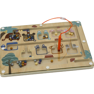 LABYRINTHE ANIMAUX COULEURS ET COMPTER