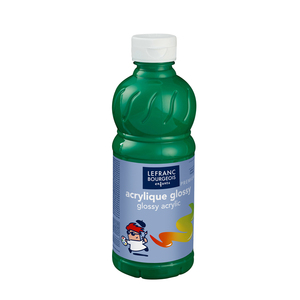 ACRYL GLOSSY FLACON 500ML VERT