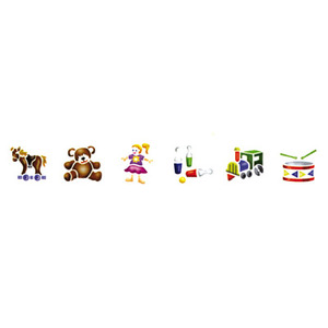 POCHOIR 150X150 Jouets