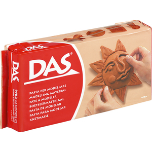 DAS TERRACOTTA 1KG PÂTE À MODELER AUTO DURCISSANTE