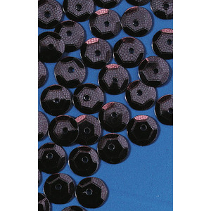 PAILLETTES 4000 pièces  diam 6 noir