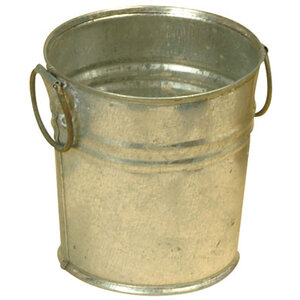 SEAU ZINC MINI 2 ANSES 60X80X80