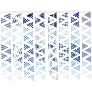 1920 GOMMETTES MOSAIQUES ECHENILLEES