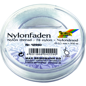 FIL NYLON INCOLORE 100M