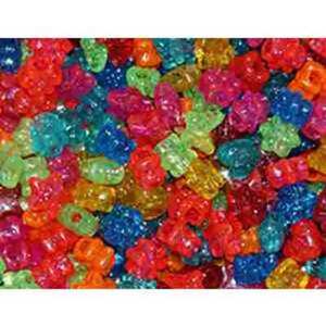 SAC 250GR PERLES PLASTIQUE PAILLETEES