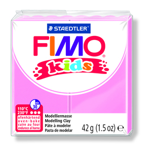PATE A CUIRE FIMO KIDS PAIN DE 42 GR ROSE