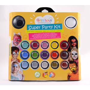 KIT SUPER PARTY 17 COLORIS - Maquillages