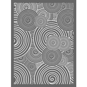 POCHOIR PATE POLYMERE LOT DE 4 HINDOU/ETHNIQUE/MATIERE/GEOMETRIE
