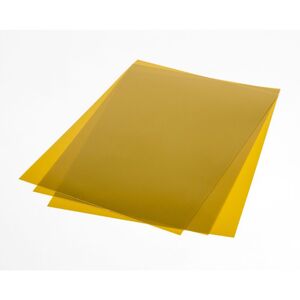 PLASTIQUE FOU METALLISE OR - 7 FEUILLES