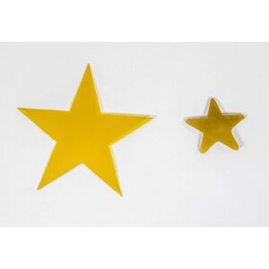 PLASTIQUE FOU METALLISE OR - 7 FEUILLES