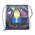 LOT DE 6 SACS A DOS POLYESTER A CUSTOMISER