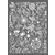 LOT 4 POCHOIRS ASS. FLORAL/FLEUR/ROND/JAPON