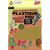 PLASTIQUE FOU METALLISE OR - 7 FEUILLES